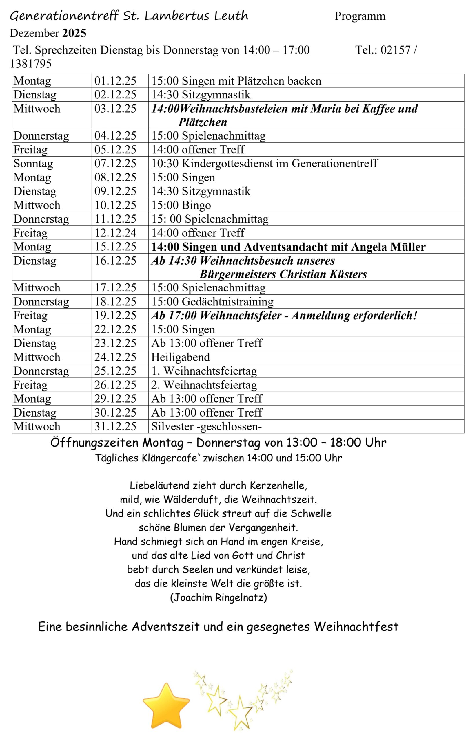 Generationentreff-Leuth